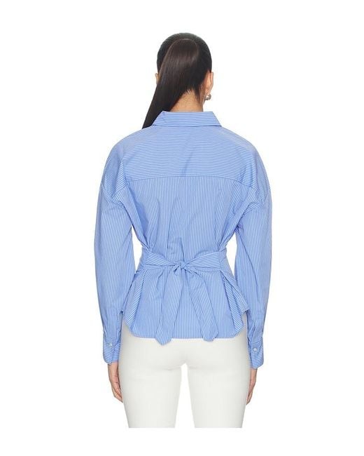FAVORITE DAUGHTER Blue The Back Story Shirt