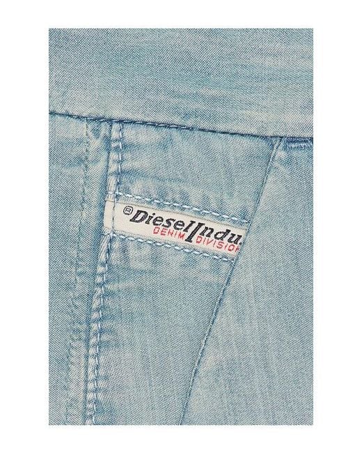 DIESEL Blue D-Tylor-Short-S Shorts for men