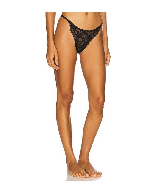 Hanky Panky Black X Lexi Wood Stephanie Tanga