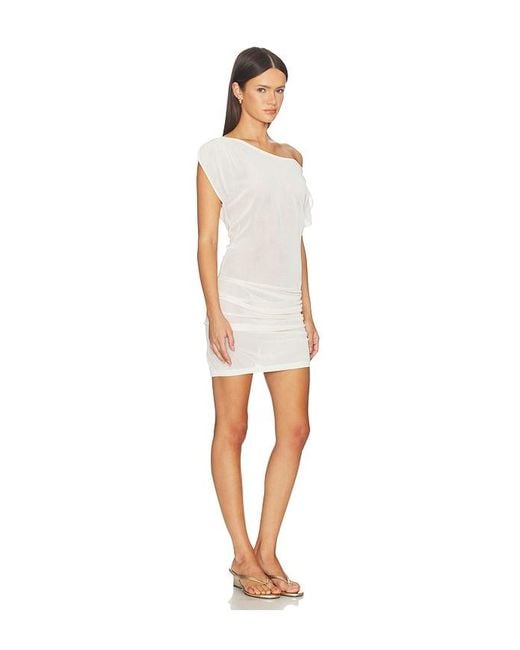 LSPACE White Frankie Mini Dress