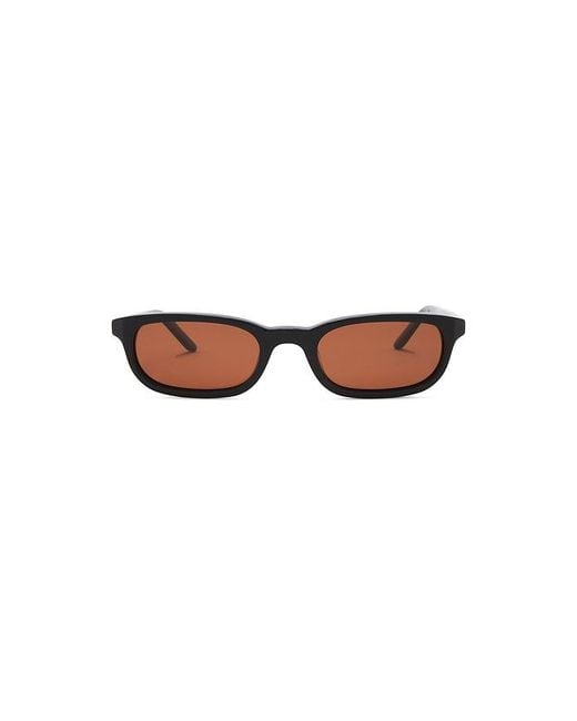 BRU Eyewear Brown Flossie Wayfarer Sunglasses for men