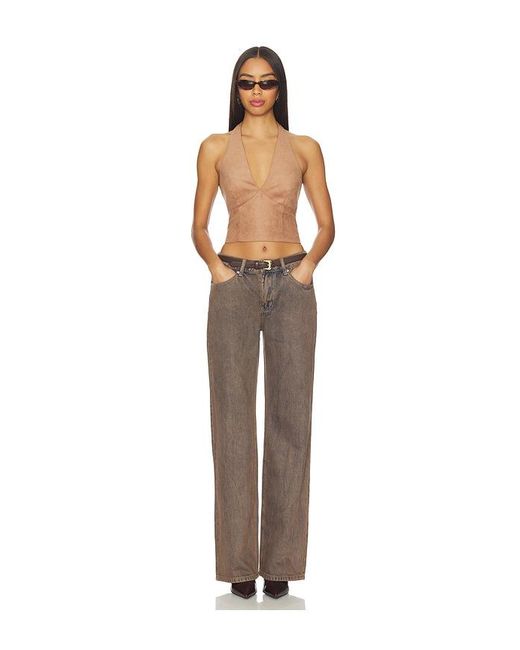 superdown Brown Vega Jean