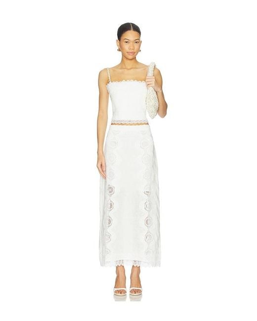 Waimari White Amatista Top