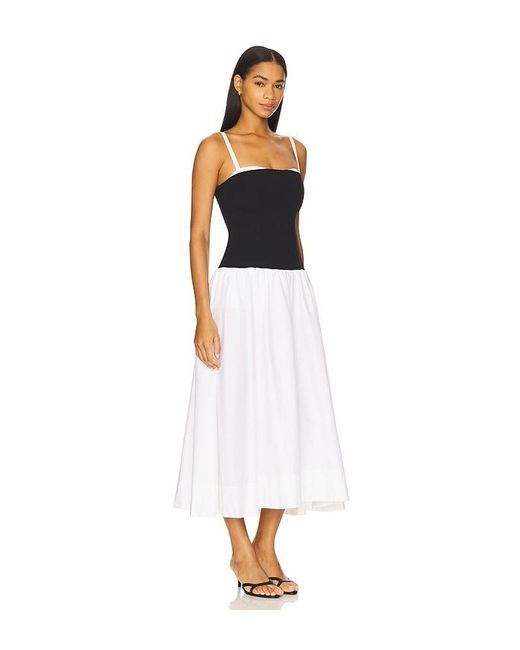 Show Me Your Mumu White Hepburn Midi Dress
