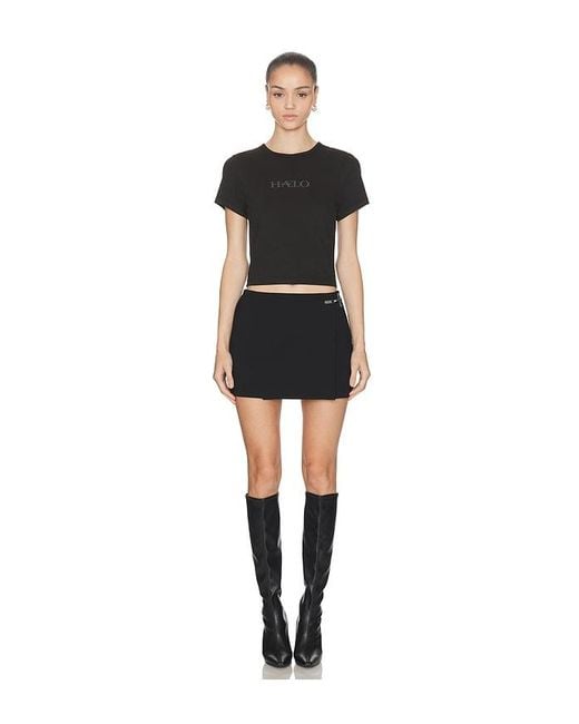 Halo Black Id Tee