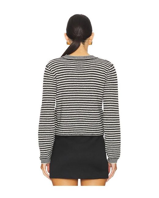 FRAME Black Court Cardigan