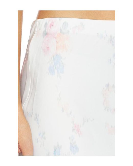 LoveShackFancy White Kalo Skirt