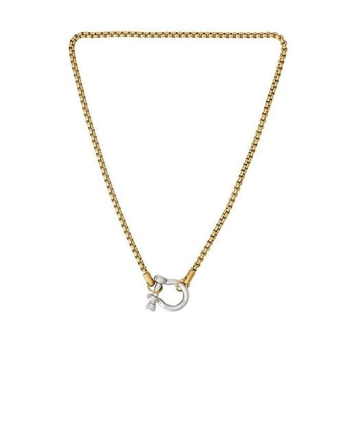 petit moments Multicolor Chunky Carabiner Necklace