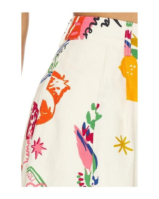 Astr Multicolor Margo Shorts