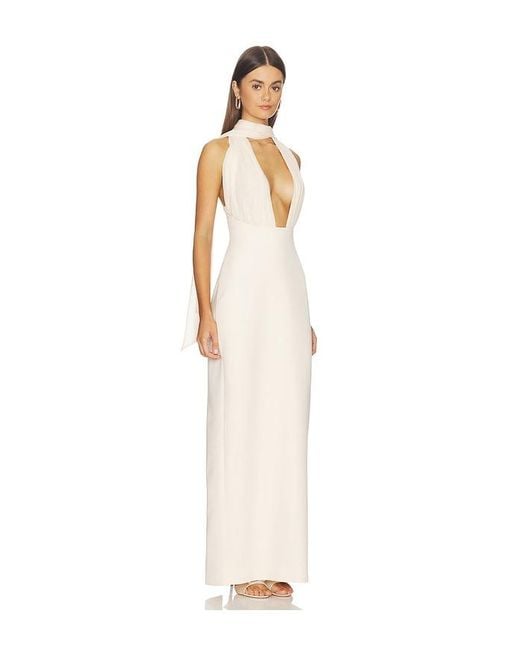 Misha White The Capezza Silk Maxi Dress
