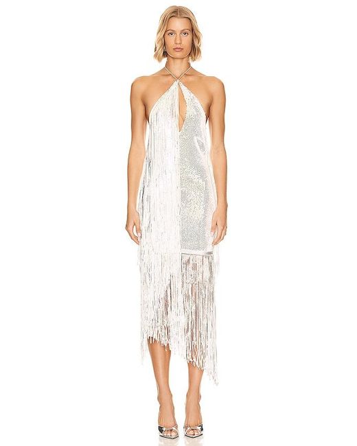 v neck satin mini dress Joelle