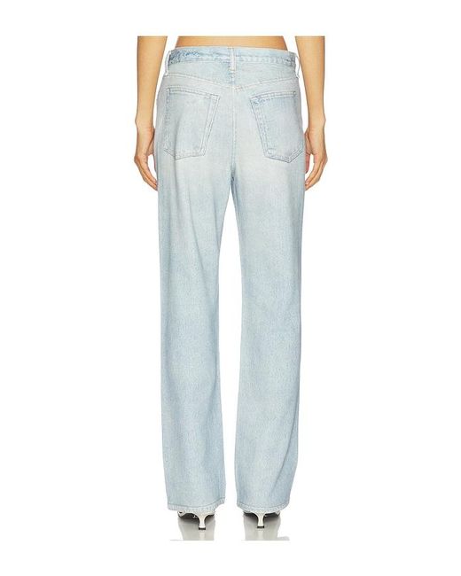 Rag & Bone Blue Rb Miramar Terry Shea Ankle Straight Pants
