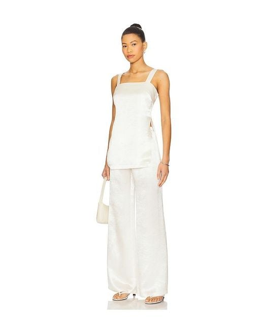 Amanda Uprichard White Mariko Top