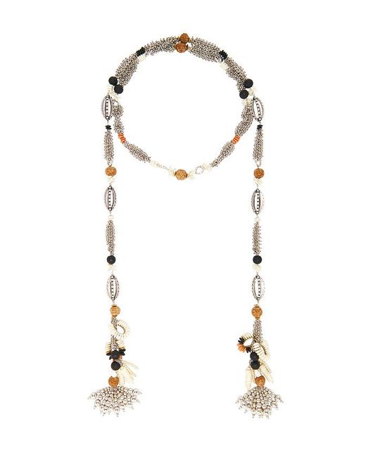 Isabel Marant Multicolor Scarf Necklace