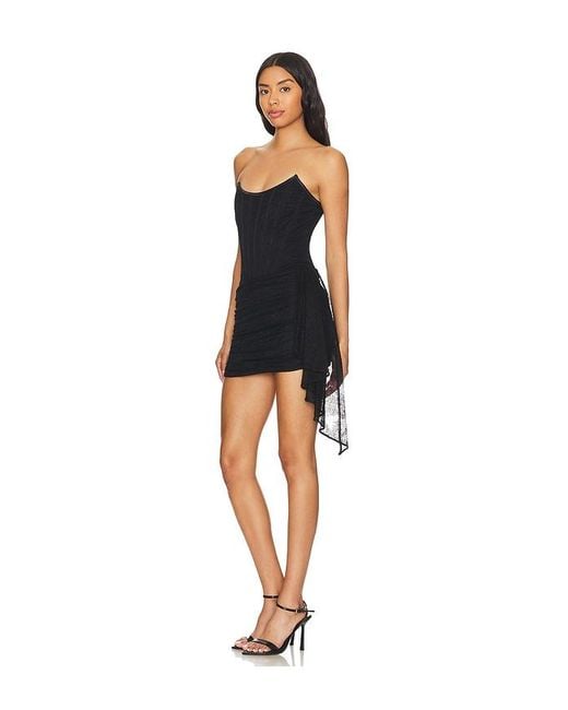 Nbd Black Lynette Mini Dress