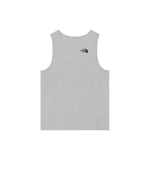 The North Face White Box Half Dome Tank for men