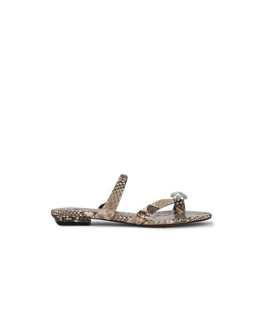 Madewell White Cera Thong Sandal