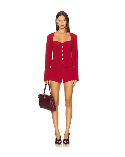 MAJORELLE Red Lori Jacket