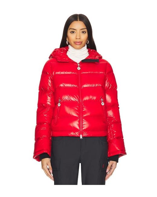 Perfect Moment Red Polar Flare Jacket