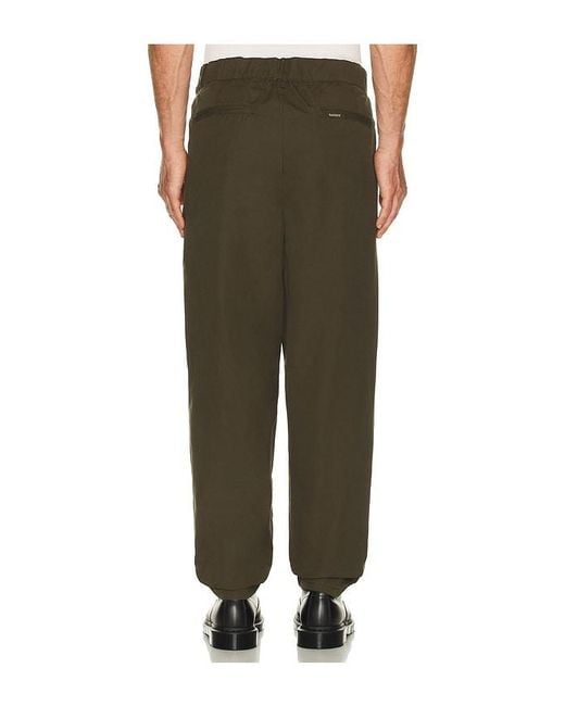 Barbour Green Cole Relaxed Fit Poplin Trouser for men