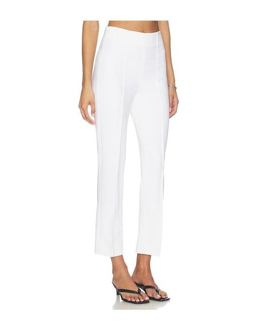 Rohe White Cigarette Leg Trousers