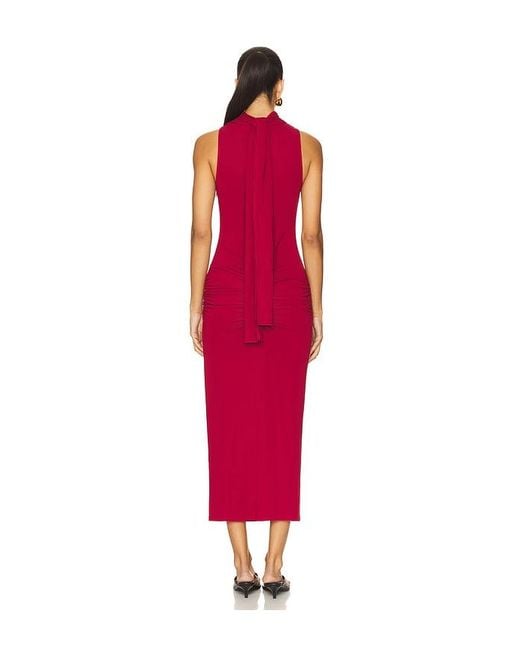 geel Red Hugo Dress