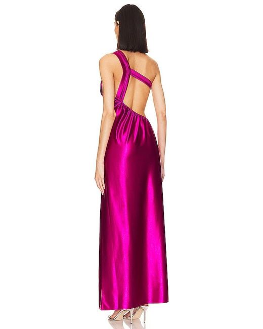 Lovers + Friends Pink Colette Cutout Maxi Dress