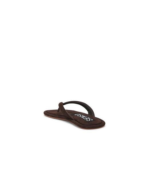 Senso Brown Sandale Illy