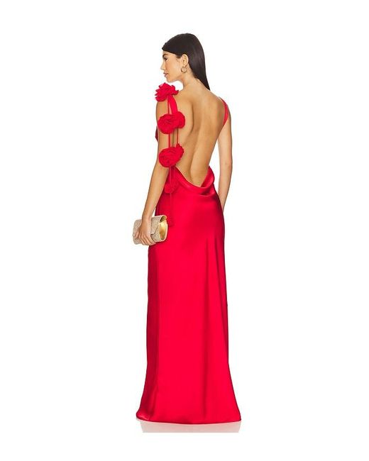 Lovers + Friends Red Angela Gown