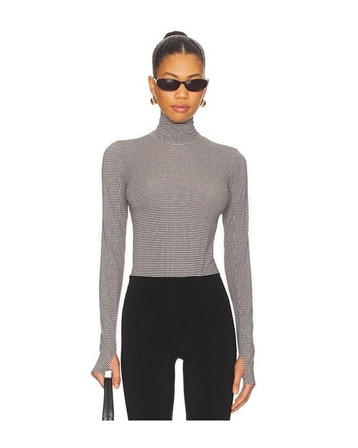 Commando Brown Classic Turtleneck Bodysuit