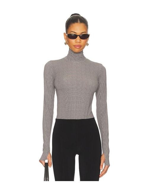 Commando Brown Classic Turtleneck Bodysuit