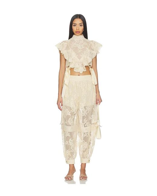 Zimmermann レディース ナチュラル Luna パンツ【公式通販】