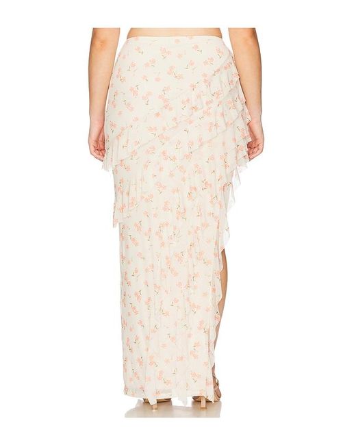 AFRM Natural Baxter Skirt