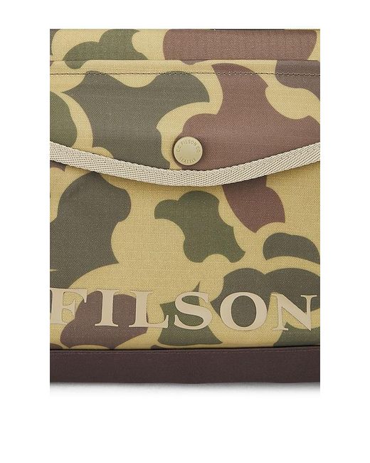 Filson メンズ グリーン Weather ダッフルバッグ