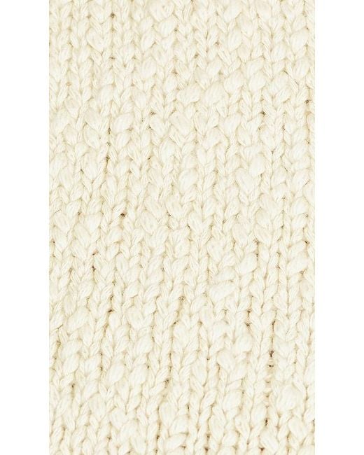 Lovers + Friends Natural Agnese Cropped Vest