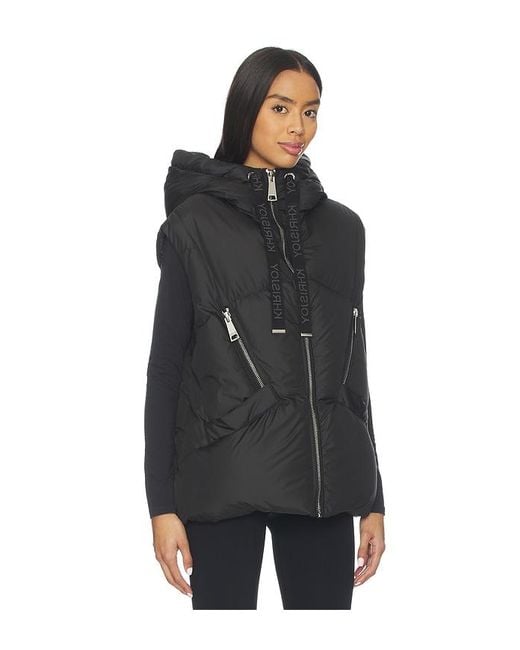 Khrisjoy Black Iconic Milano Vest