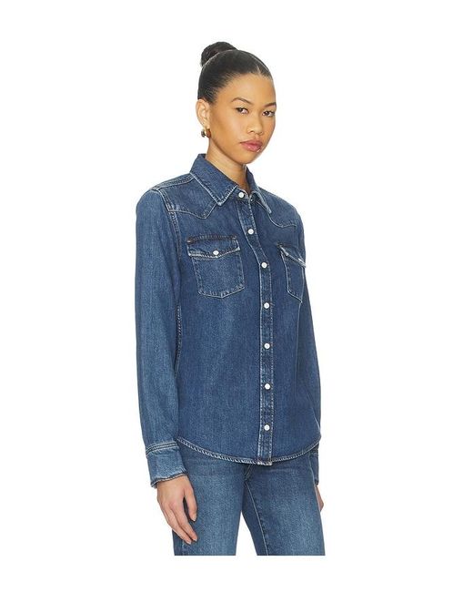 FRAME Blue Classic Shirt