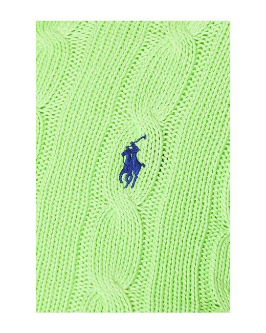 Polo Ralph Lauren Green Julianna Long Sleeve Pullover