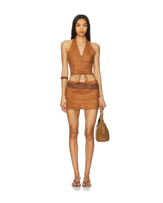 Delphi Top En Talla En superdown de color Orange