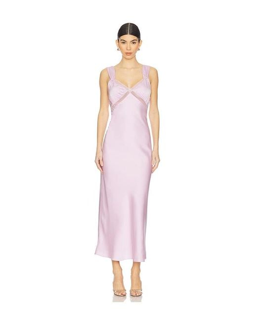 Vestido Rosario En Color Mauve Talla (También En M, S, Xl, Xs) Nia de color Multicolor