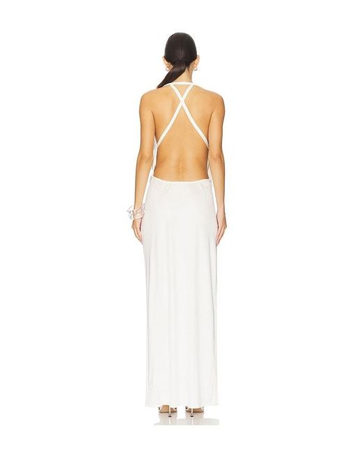 Nue Studio White Syrene Dress