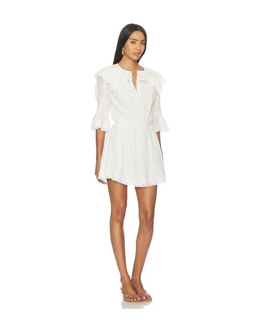 Tularosa White Sienna Mini Dress