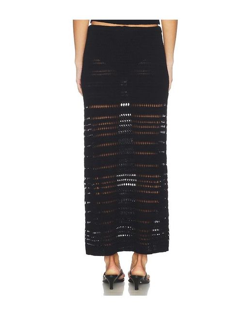 LSPACE Black Tula Skirt