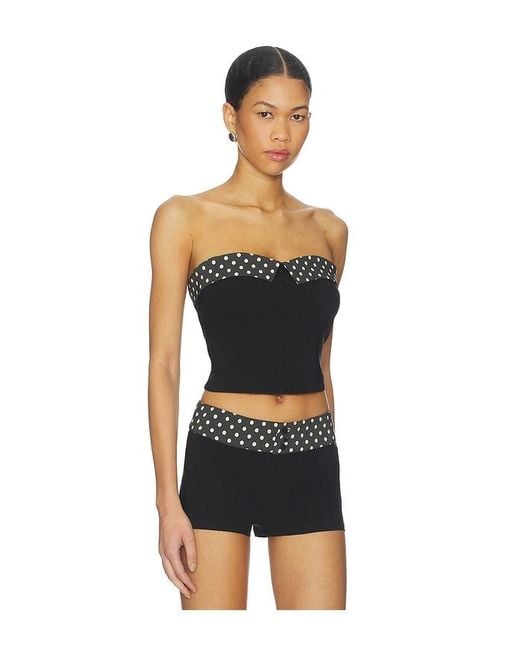 Tiger Mist Black Albie Top