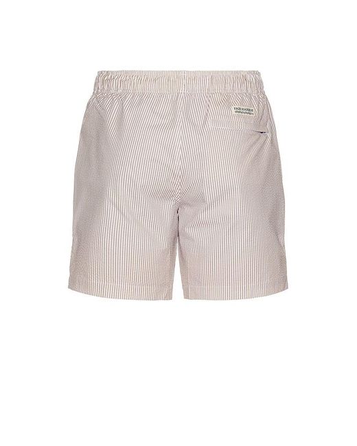 Trunks Natación En Color Marrón Talla (También En M, S, Xl/1X) Fair Harbor de hombre de color White