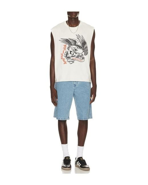 Brixton Blue Wolcott Worn for men