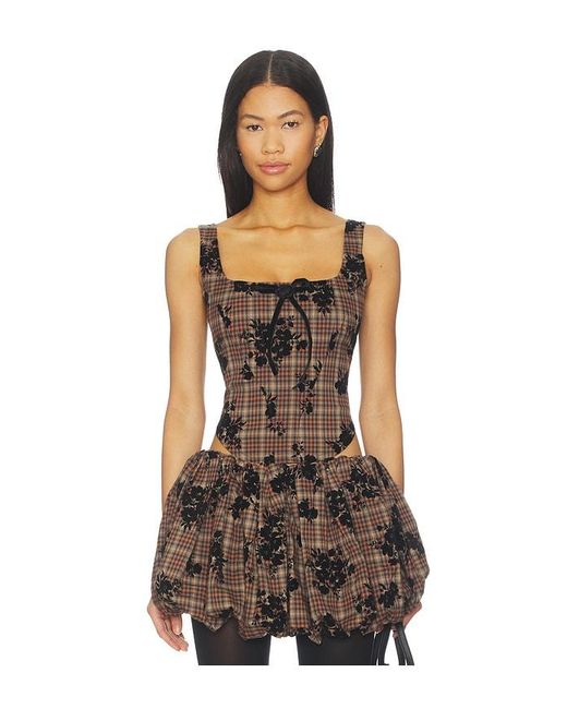 ZEMETA Multicolor Classy Corset Top