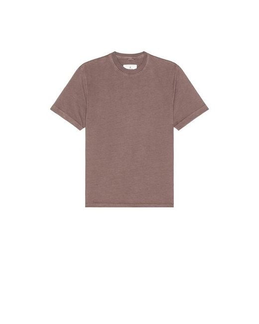 Reigning Champ Brown Midweight Jersey Fadeaway Standard T-Shirt for men