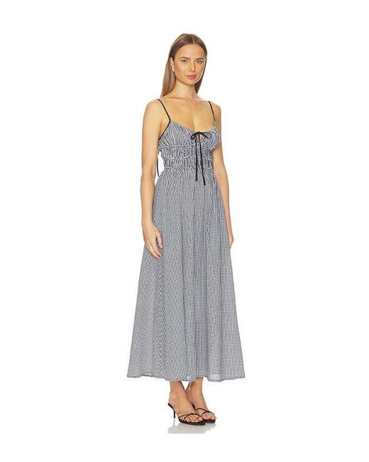 Tularosa White Josie Midi Dress