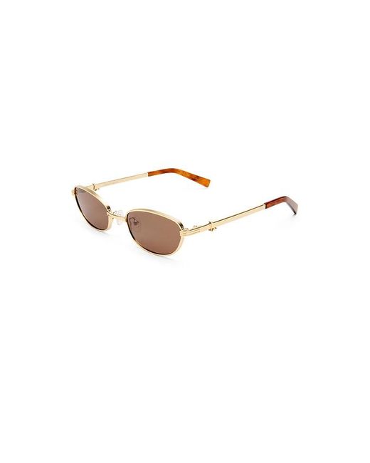 Luv Lou Metallic The Brooklyn Sunglasses